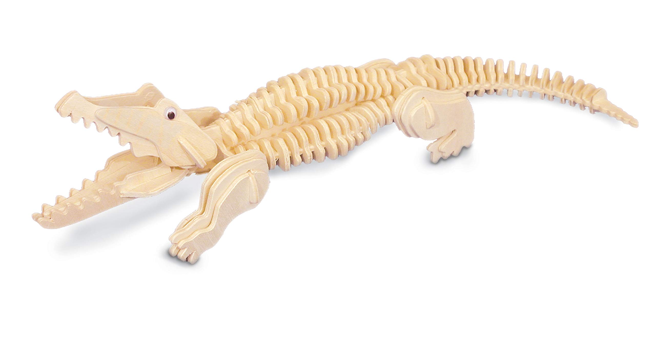 Quay Crocodile Woodcraft Construction Kit FSC