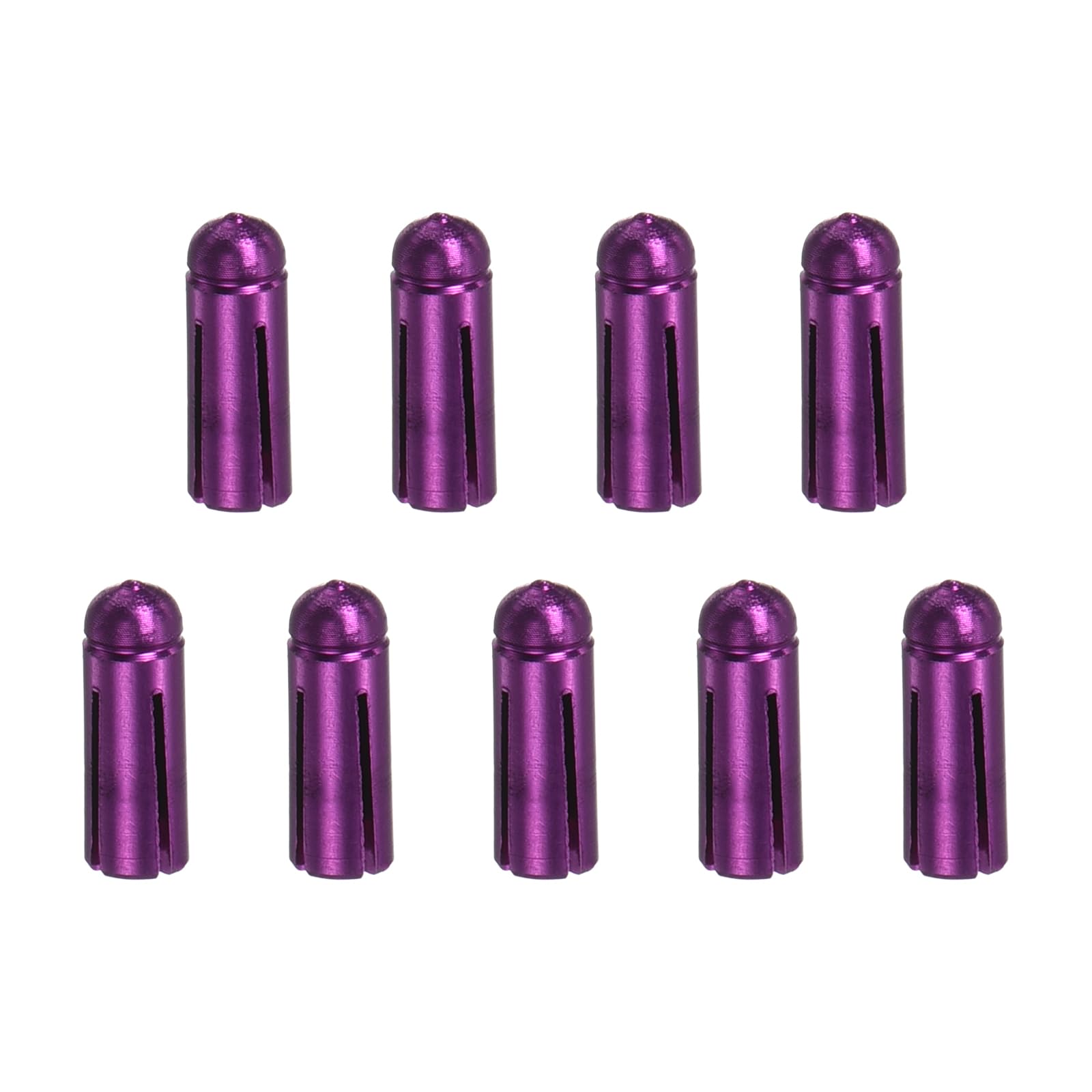 M METERXITY 9 Pack Dart Flight Protectors - Aluminum Dart Accessories, Apply to Darts Games/Party/Entertainment Purple