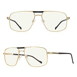 RB.Pilot Reading Glasses for Men Square Double