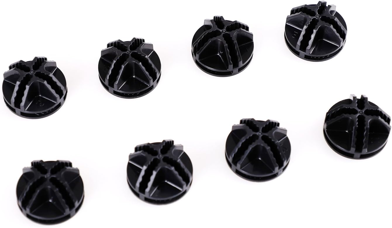 BASTUO Wire Cube Modular Plastic Connectors for Storage and