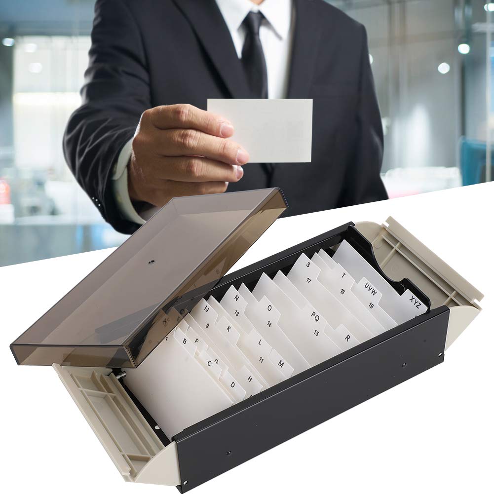 Fydun Business Card HolderIndex Card Box Office Supplies