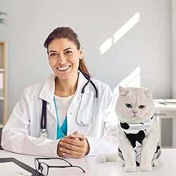 Avont Cat Recovery Suit - Kitten Onesie for Cats