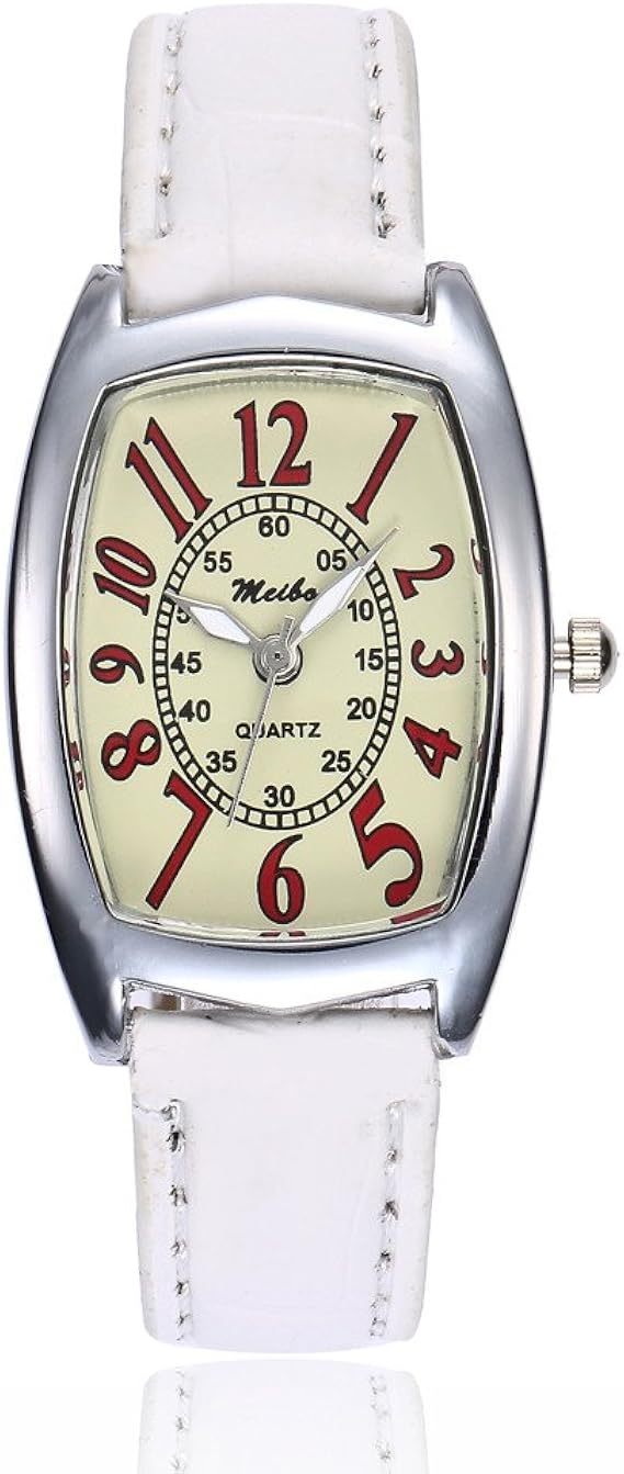 Amazon Cooki Womensデジタルクオーツ腕時計レディースカジュアルスクエアレザーバンド腕時計 Teensファッション合金アナログwatchws レディース腕時計on クリアランス Women ホワイト レディース腕時計 腕時計 通販 Amazon Cooki Womensデジタルクオーツ腕時計レディースカジュアルスクエアレザーバンド腕時計 Teensファッション合金アナログwatchws レディース腕時計on クリアランス Women ホワイト レディース腕時計 腕時計 通販