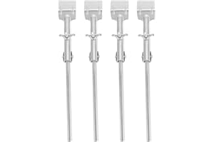 Gatuida Laboratory Test Tube Clamp Iron Holder for Flask and Condenser Rust-Resistant Chemistry Lab Clip Portable Compact Siz