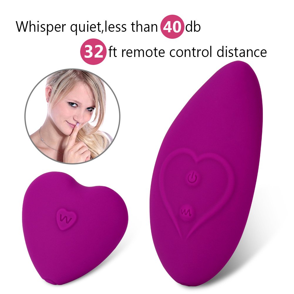 Wearable Panty Vibrator Wireless Remote Butterfly Vibrators Vibrating Panties Clitoris Stimulation,Waterproof Whisper Quiet Rechargable 10 Vibration Patterns Clitoral Stimulator for Women Couples