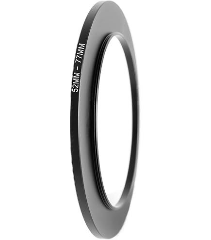 52mm To 77mm Lens Filter Step-Up Adapter Ring, For Nikon Canon DSLR, Universal