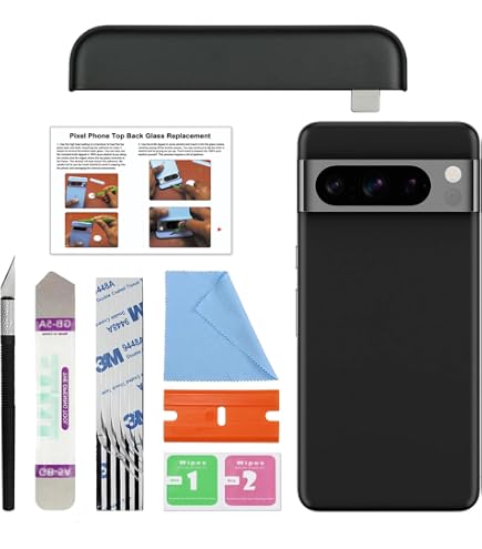 Premium Back Battery Panel Cover – For Google Pixel 8 Pro – Multicolor Replacement