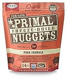 Primal Fpkfd14 Pet Foods Freeze-Dried Feline Pork Formula, 14 Oz.