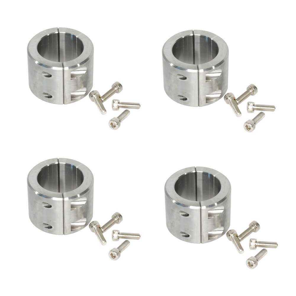 1 Steel Bolt On Clamps 1.75 13/4 Universal Roll Cage Mounts Light bar