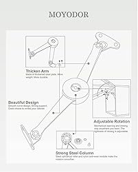 QBOSO Heavy Duty Lid Stay Hinges Folding Lid