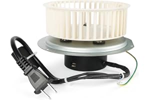 TERGTIRY Upgraded 0696B000 Motor Assembly Compatible with Nutone QT100 QT110 QT100L QT110L QT9093