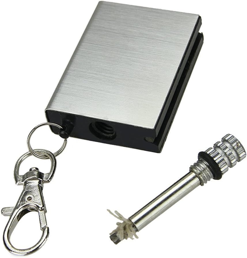 Portable Survival Emergency Fire Starter Hiking Flint Match Metal Lighter Waterproof Outdoor Camping Kit