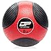 DYNAPRO Medicine Ball | Exercise Ball, Durable Rubber, Consistent Weight Distribution, Comfort Textured Grip for Strength Training (Red- 8LB)