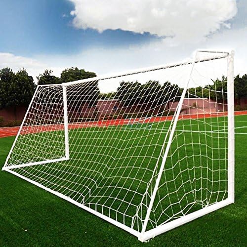 Ultra Portable Training Compact Soccer Goal Net,Football Goal Net with Full Size for Teenagers and Adults (white, small)