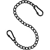 EXCELFU Hanging Chair Chain with Two Carabiners, Heavy Duty 400LB Capacity Hanging Kits for Hammock, Sandbag, Hanging Chair Indoor Outdoor