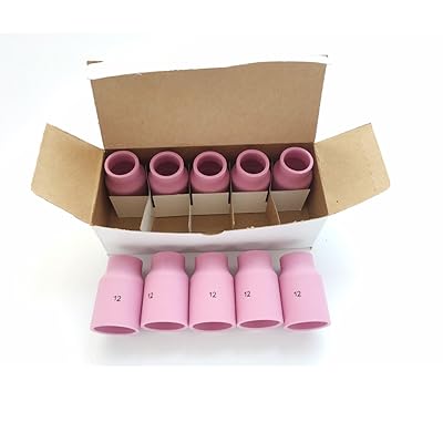 Extra Large Gas Lens TIG Shield Cup Alumina Nozzles Size #12 53N87 Fit CK PTA DB SR WP17 18 26 Series Welder Torch