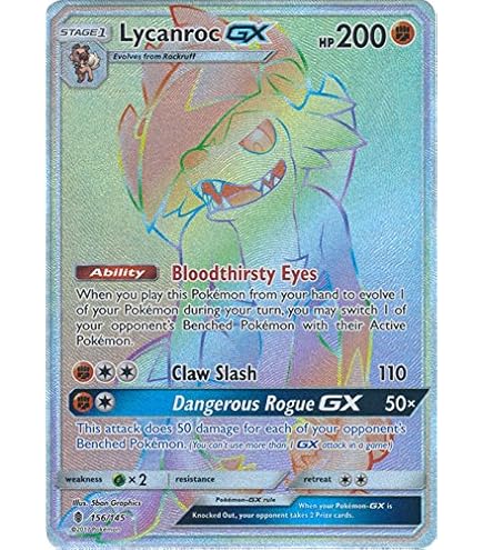 Amazon.com: Lycanroc 095/185 Vivid Voltage - Rare - Evolution Pokemon Card  Lot