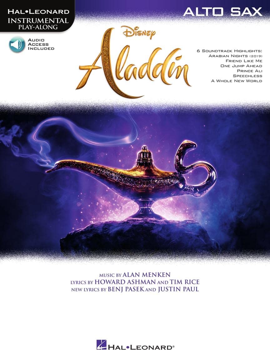 Aladdin - Alto Sax Instrumental Play-Along: Instrumental Play-Along for Alto Sax (Hal Leonard Instrumental Play-along)
