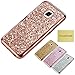 Grand Prime Glitter TPU Case, Houshine Premium Electroplated Bumper Bling Soft Cover Case for Samsung Galaxy Grand Prime, Rose Gold
