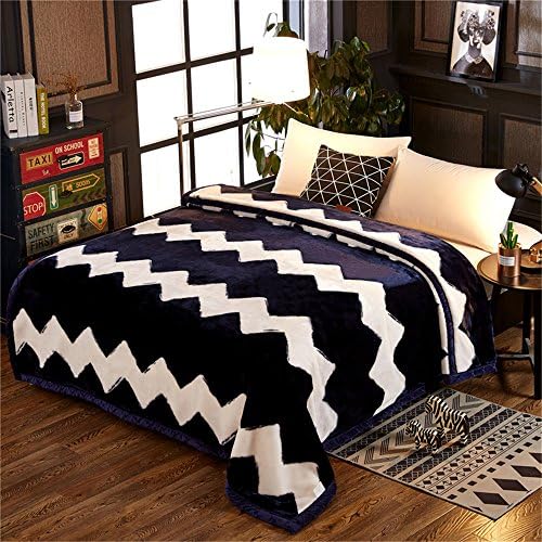 Raschel Blanket Thick Weighted Heavy Fleece Napping Throw Snuggle Reduce Anxiety Help Autism Bed Couch Cozy Warm Smooth Thanksgiving Wedding Christmas Birthday Gift,King,200×240cm 5kg