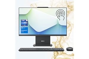 Lenovo IdeaCentre I Gen 9 All-in-One, 27" FHD 100Hz Touchscreen, Intel Core i7-13620H, 32GB DDR5 RAM, 1TB PCIe SSD, Wireless KB & Mouse, HDMI, RJ-45, Wi-Fi 6, Webcam, Win 11 Home, Grey