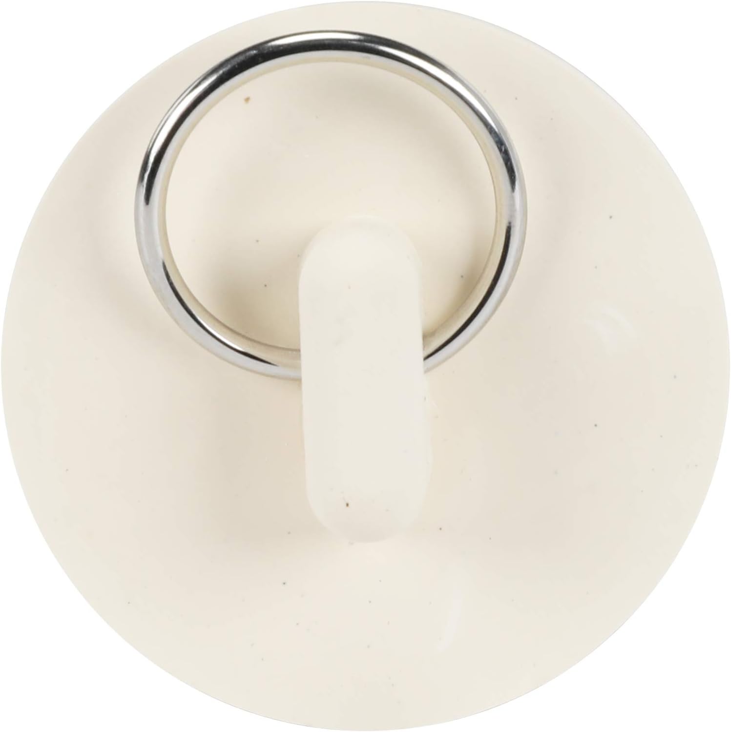 Danco 1-1/2 inch Rubber Drain Stopper, White, Carded, 80227 - Drain Catches - 