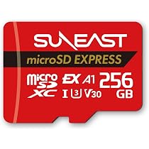 SUNEAST microSD Express 256GB Memory Card — Up to 890MB/s Read