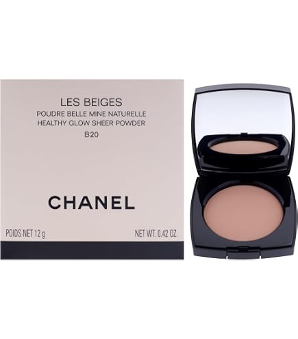 Chanel Les Beiges Healthy Glow Sheer Powder – B20 for Women – 0.42
