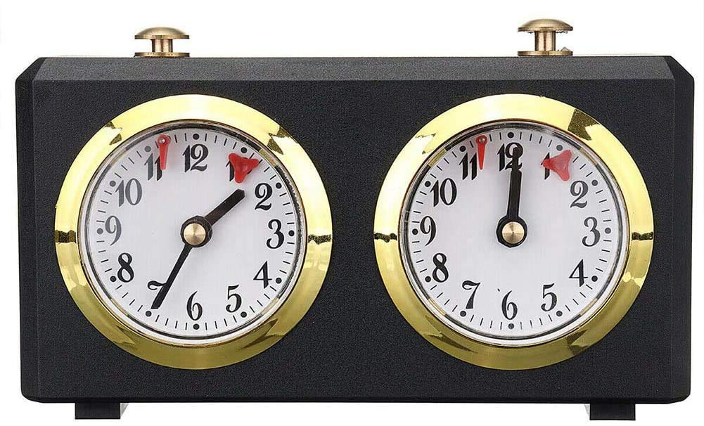 Chess Timer, Bprtcra Chess Clock Game Timer Professional Mechanical Analog Chess Clock for Chinese C