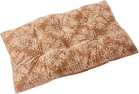 Amazon Co Jp ごろ寝クッション 60x100cm オーナメント柄 ブラウン 茶色 当店限定 マイクロファイバー フランネル リバーシブル あったか 保温 お昼寝 マット こたつ 長座布団 おしゃれ シンプル 北欧 無地 調 Br ホーム キッチン