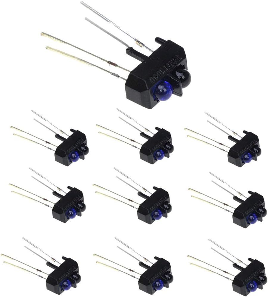 Hailege 20pcs TCRT5000L TCRT5000 Reflective IR Photoelectric Sensor Transistor