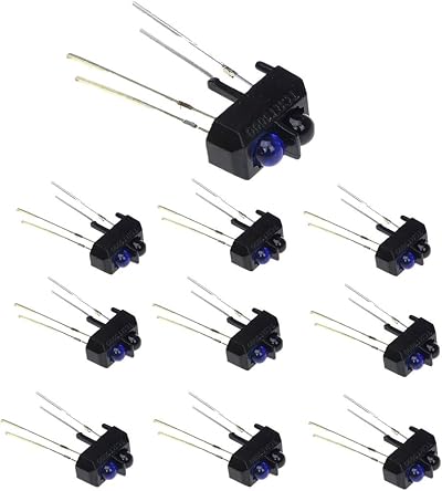 Hailege 20pcs TCRT5000L TCRT5000 Reflective IR Photoelectric Sensor Transistor