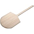 Winco 14" x 15" x 15" Wooden Pizza Peel With 36" Handle