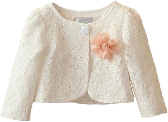 Amazon Giminuoキッズボレロ 子供ドレス用ボレロ レース柄 ボレロ 結婚式 フォーマル 子ども服 キッズ 子供ボレロ ドレス 発表会 入園式 結婚式 パーティー フォーマル こども服 フォーマル 通販