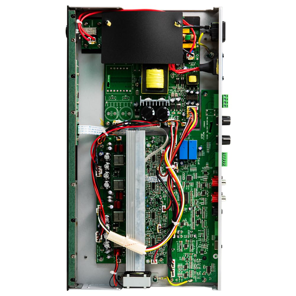 OSD 600W 2CH Commercial Amplifier 100/70V, Class D LED Indicator Lights, RS232, Remote Control