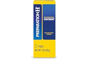 PREPARATION H Hemorrhoid Symptom Treatment Ointment, Itching, Burning & Discomfort Relief, Tube (2.0 Ounce)