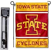 Iowa State Cyclones Garden Flag with Stand Holder