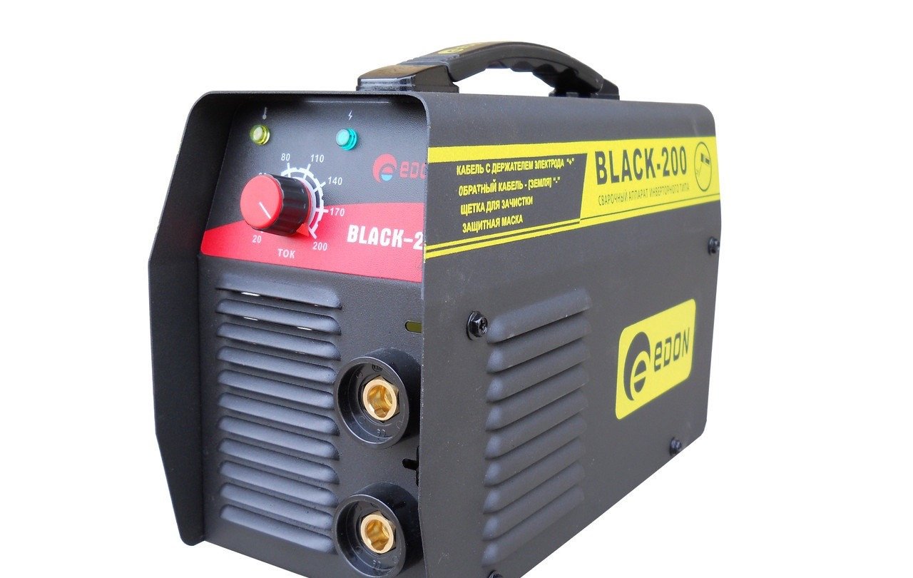 Welding inverter EDON MMA 200 BLACK welder IGBT ARC DC 220V welding