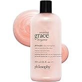 philosophy amazing grace hydrating bath & shower gels - efficiently cleanses, soothes & comforts dry skin - vegan formula