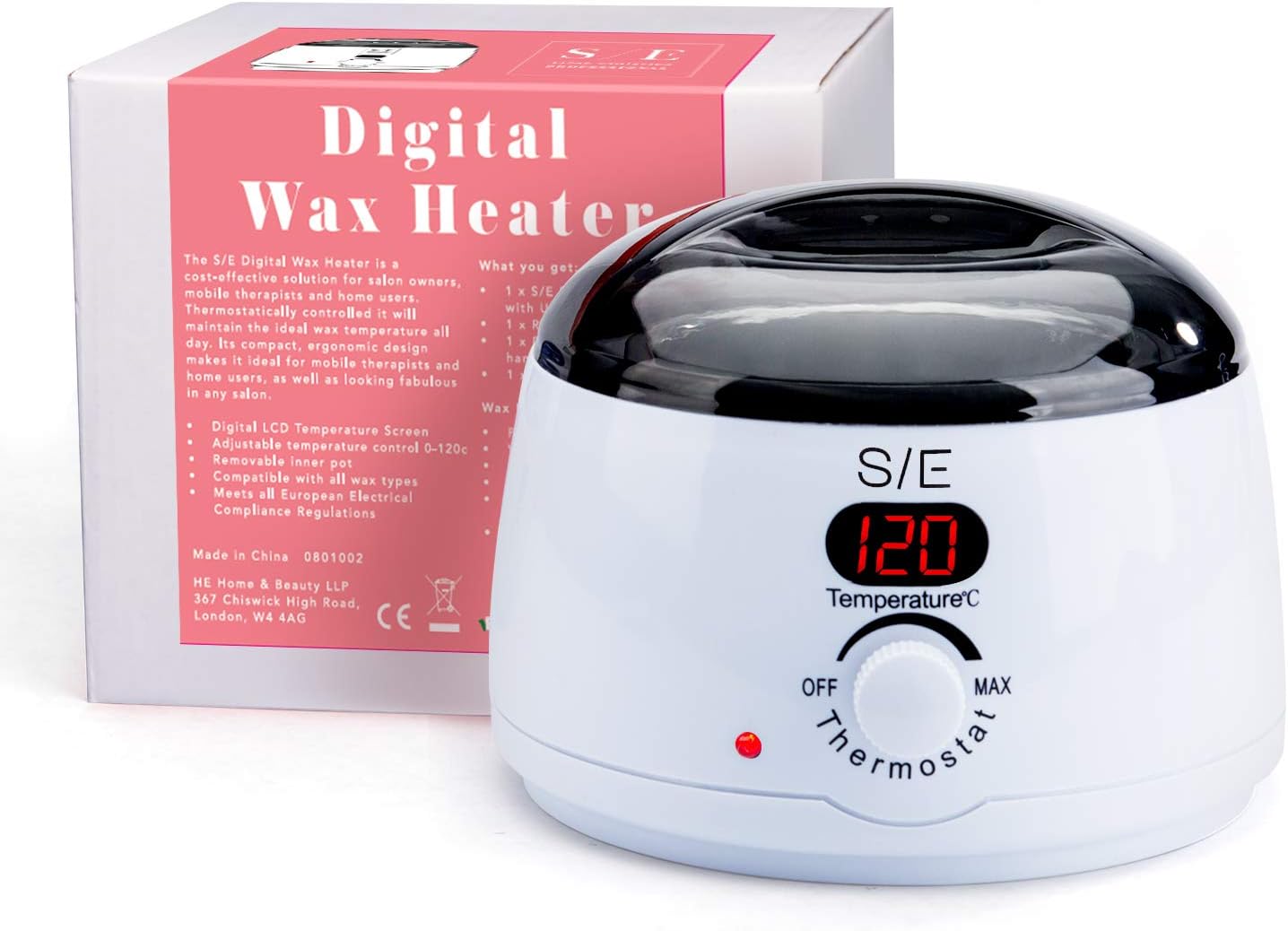Salon Evolution Professional Digital Wax Heater for All Wax (Hair