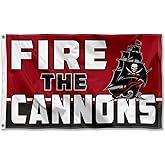 Tampa Bay Buccaneers Fire The Cannons 3x5 Outdoor Flag