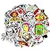 Nuoxinus Car Stickers [200pcs], Laptop Stickers Skateboard Luggage Bike Motorcycle Bumper Stickers, Snowboarding Guitar Helmet Phone Graffiti Decals, Fashion Cool Unique Mix Lot Random Pack
