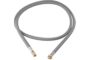 HYGIE RINSE 88624000 Replacement Pull-out Faucet Hose Compatible with Hansgrohe Kitchen Faucets Standard Non-Select Single Hole, Kitchen Faucet Spray Hose 59 Inches