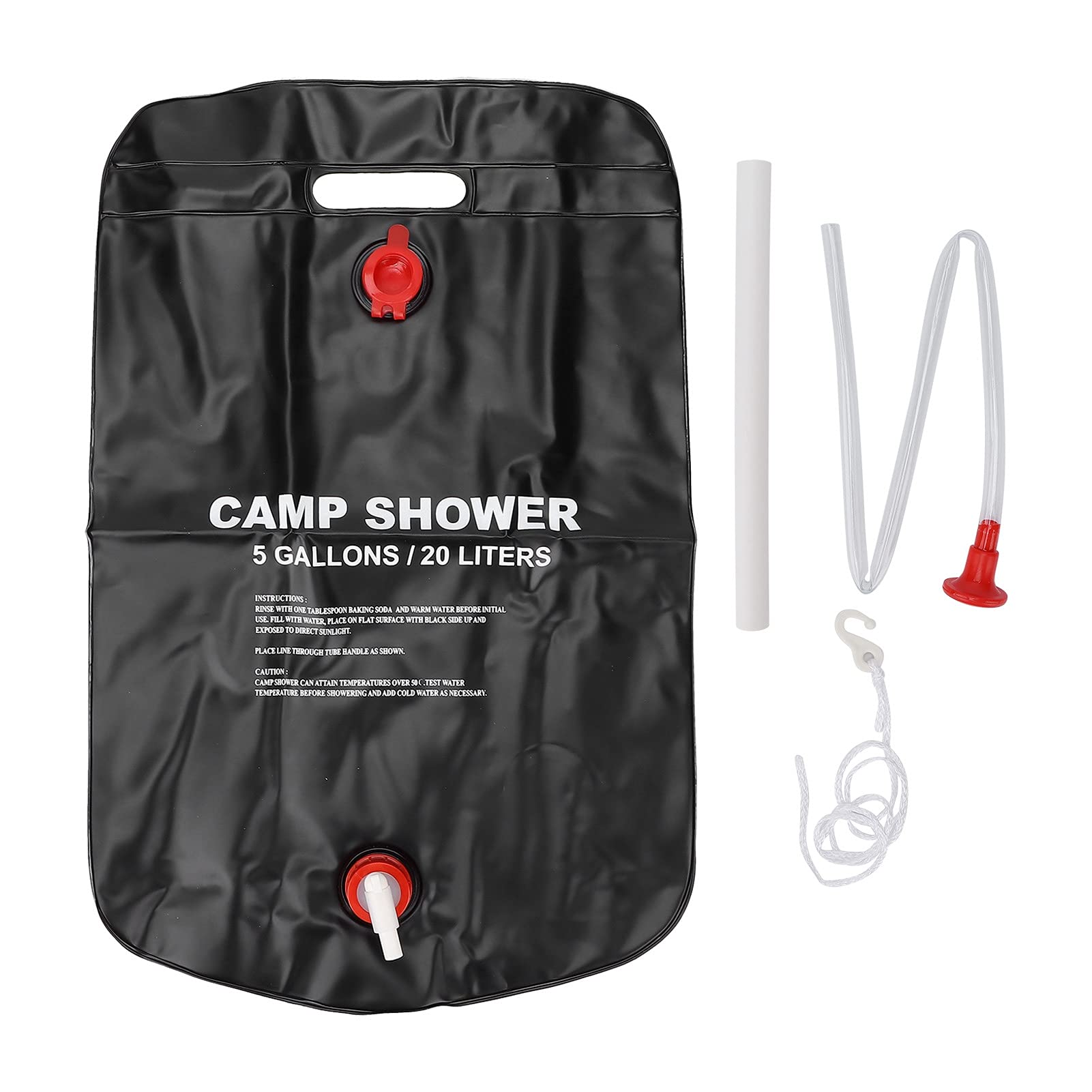 Camp Shower Bag, Solar Shower Bag, Camping Shower Bag Portable Shower Bag Portable Specially Designed for Camping Sandy Beach for Swimming Outdoor Travel