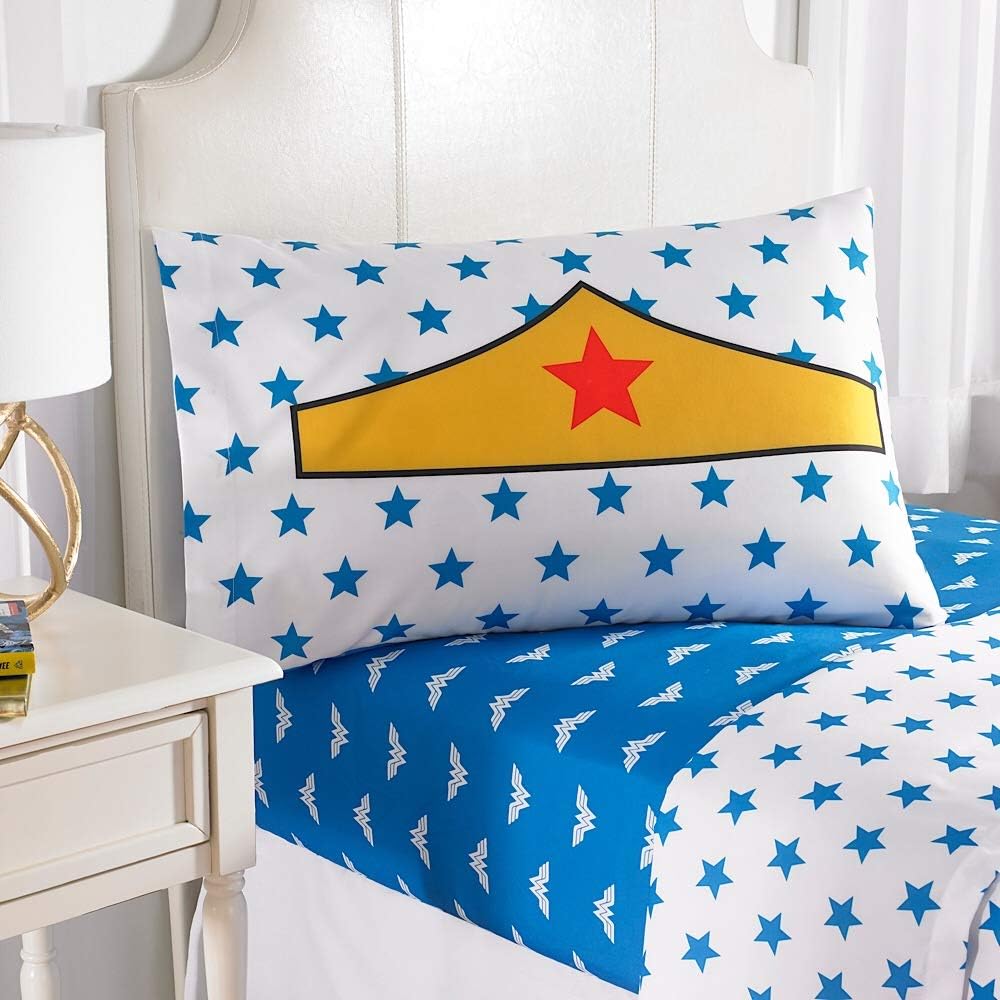 Wonder Woman Girls Full Bedding Sheets Set