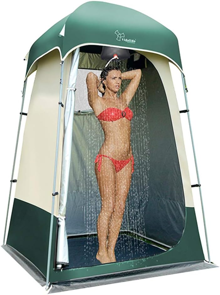 Vidalido Outdoor Shower Tent Changing Room Privacy Portable Camping Shelters
