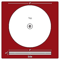TROOPS BBQ 9” Lazy Susan Turntable Organizer for