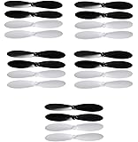 Hubsan X4 H107 Propeller Blades Props 5x COMBO Propellers SHIPS FROM USA B&W