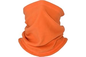 Supeniu Winter Neck Warmer, Polar Fleece Neck Gaiter Warm Face Cover, Cold Weather Ski Face Mask Windproof for Men and Women