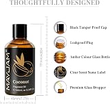 MAYJAM Coconut Fragrance Oil 100ML with Glass Dropper Diffuser Oil view 5